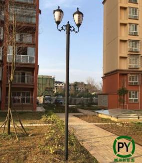 廊坊小區市電庭院燈效果圖