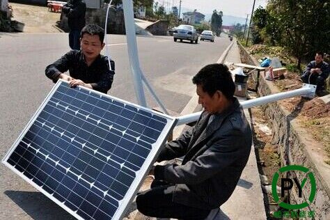 秦皇島太陽能路燈組裝