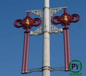 北京發光中國結燈鄉村裝營造濃濃節日氛圍