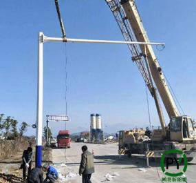 晉中道路監控桿客戶安裝反饋