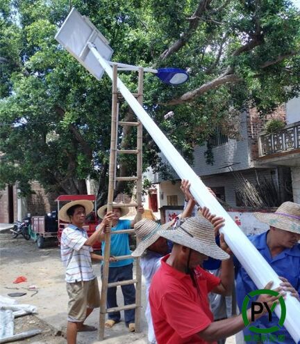 邢臺6米太陽能路燈安裝